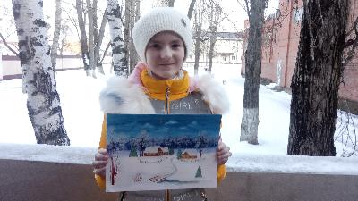 «Зимняя фантазия»  Выставка детских рисунков.